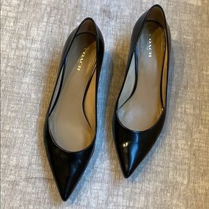 COACH patent leather kitten heals!